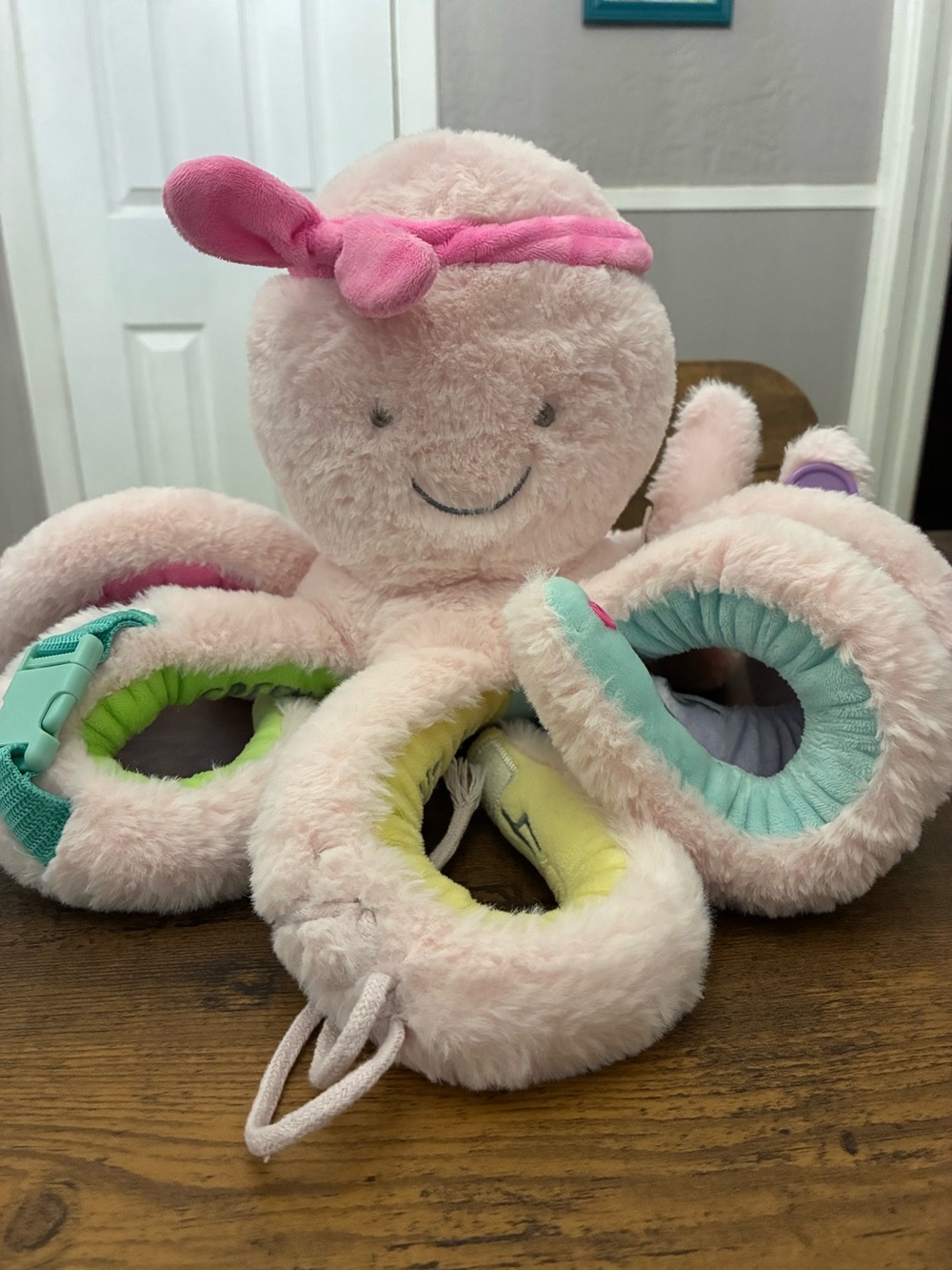 Mudpie Octivity Pal Motor Skills Plush Octopus